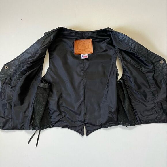 Vintage Walter Dyer Leather Vest - Picture 7 of 14